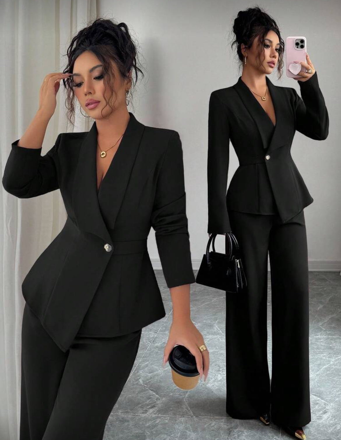 Ensemble Tailleur Élégance Moderne