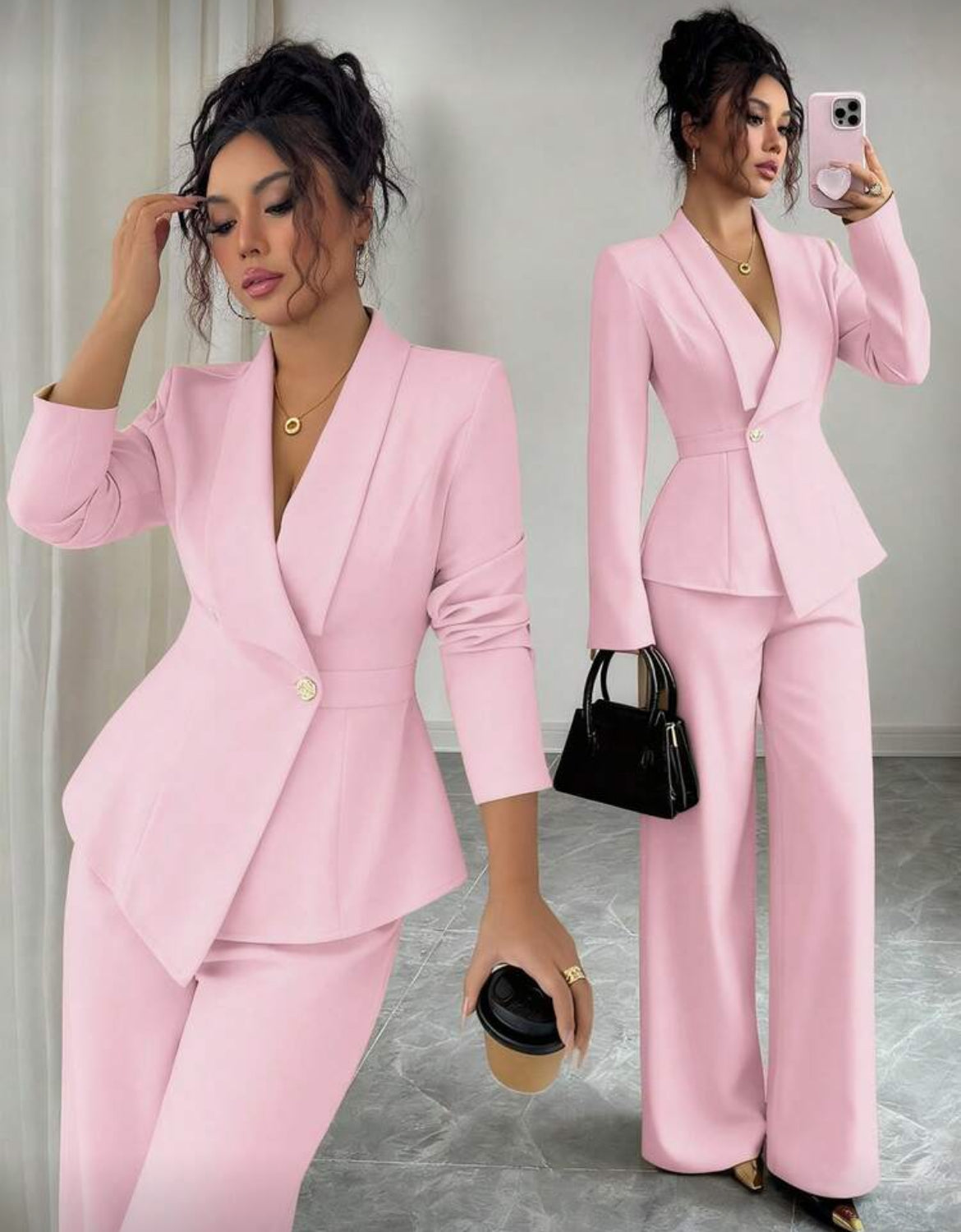 Ensemble Tailleur Élégance Moderne