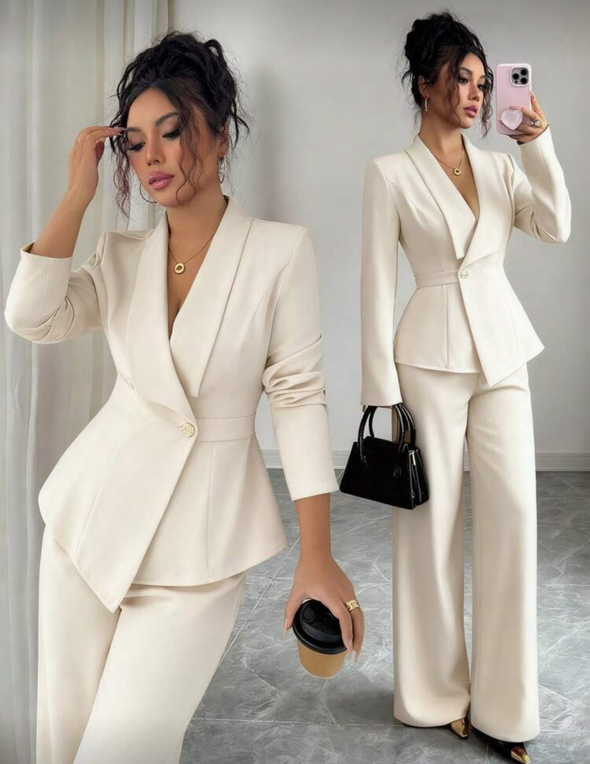 Ensemble Tailleur Élégance Moderne