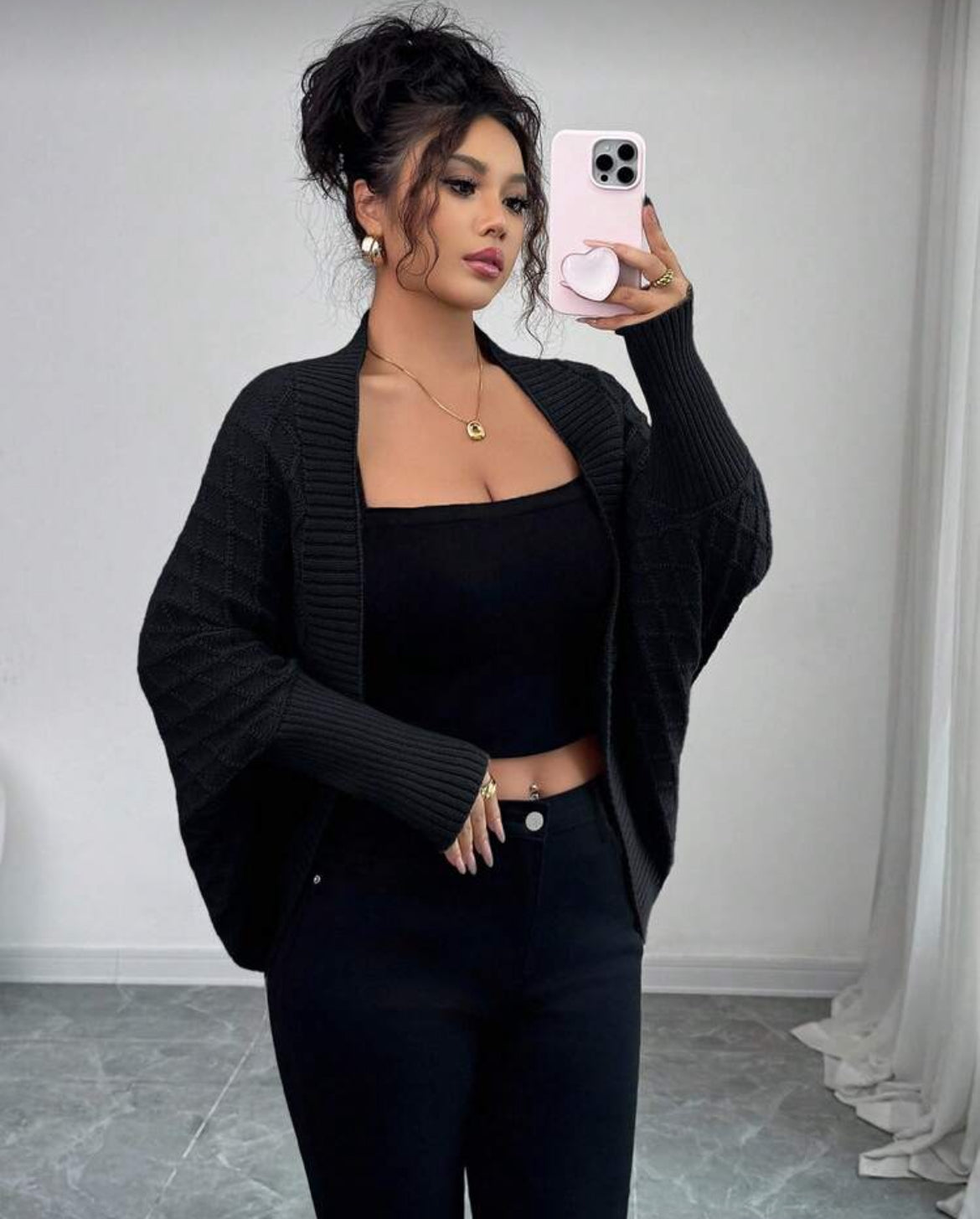 Gilet Maille Texturée