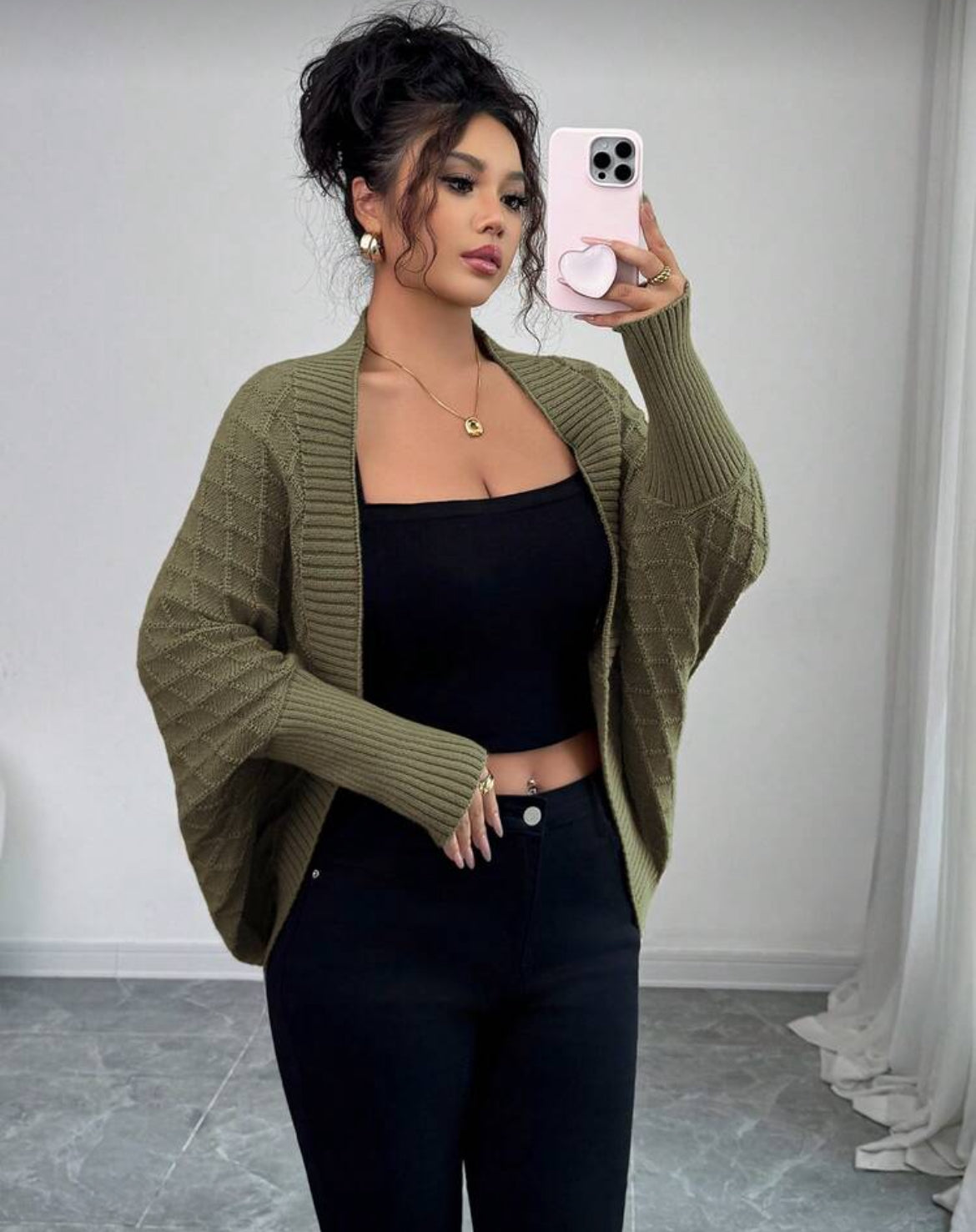 Gilet Maille Texturée