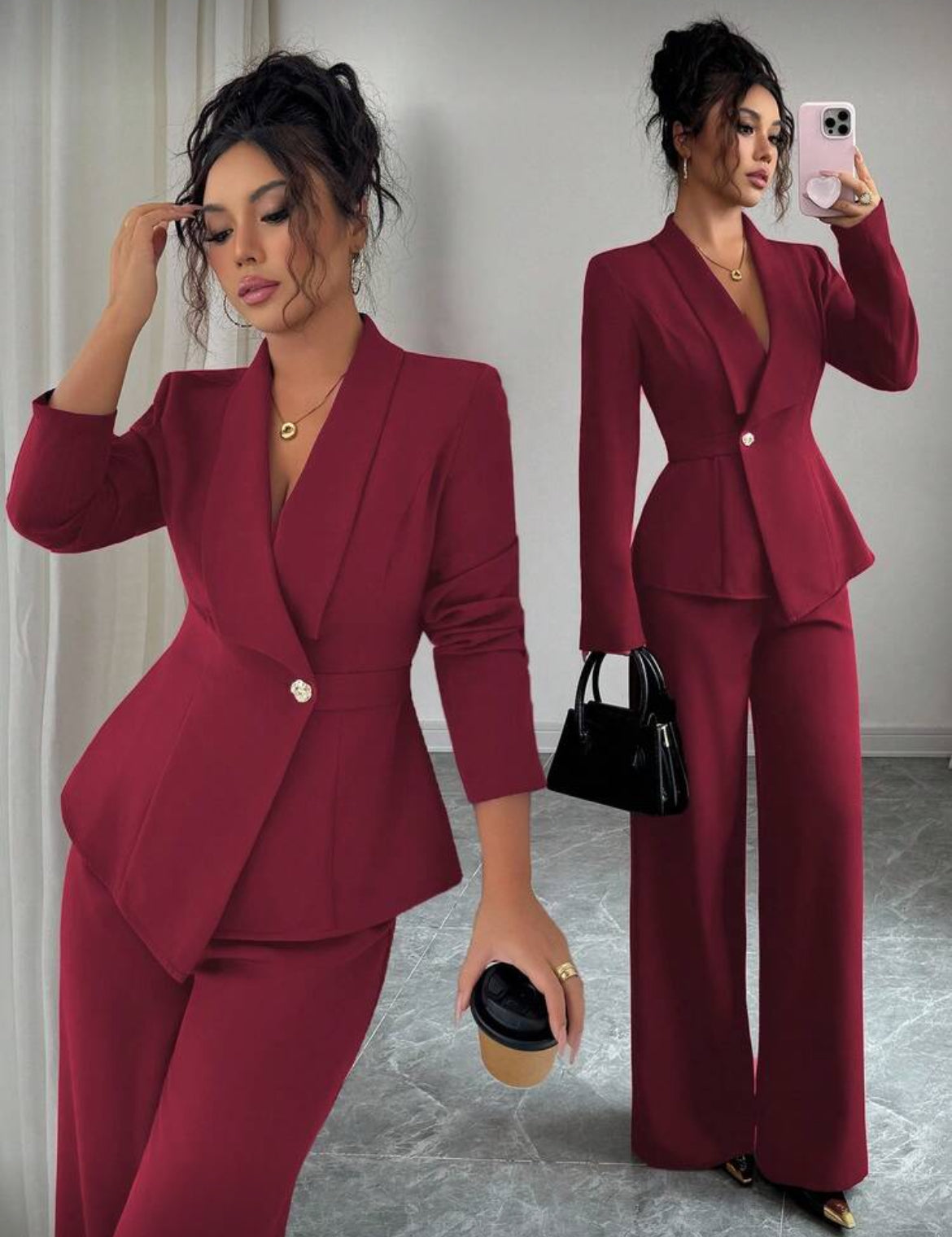 Ensemble Tailleur Élégance Moderne